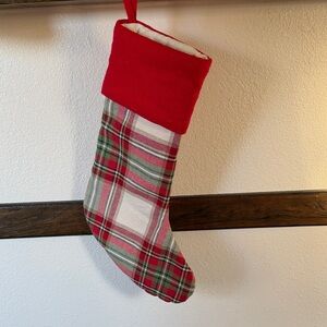 Festive Plaid Christmas Stockings There’s 2!